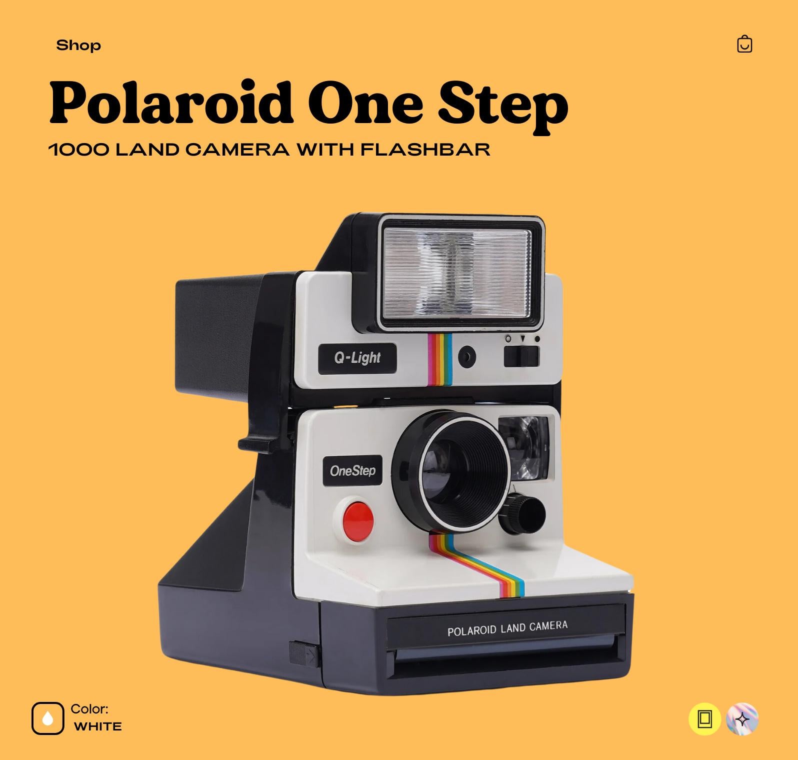 Polaroid Camera Impossible Project Camera Large Polaroid Camera
