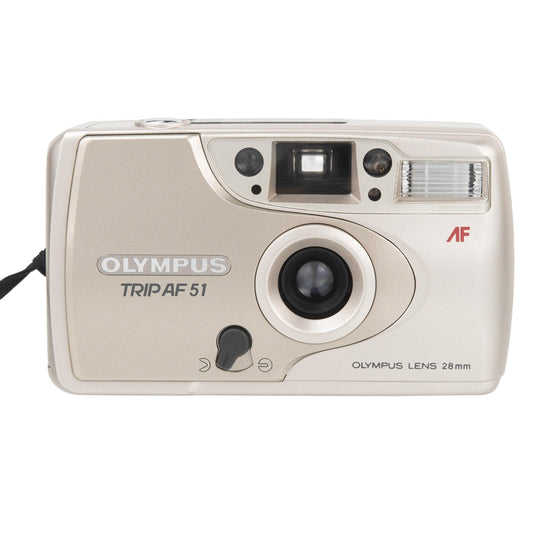 Olympus Trip AF51 Vintage Camera - Point & Shoot 35mm Film Camera - Classic Compact Camera - Tested & Working - Retro Photography Gift