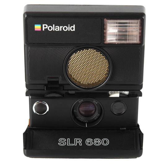 Polaroid SLR 680 Type Land Camera – Vintage Instant Film Analog Camera, Classic SLR Design for Instant Photography Enthusiasts