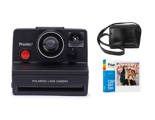 Vintage Polaroid SX-70 & Pronto – Retro-Sofortbildkamera-Kollektion – perfektes Geschenk für Fotografen – klassischer Polaroid-Charm