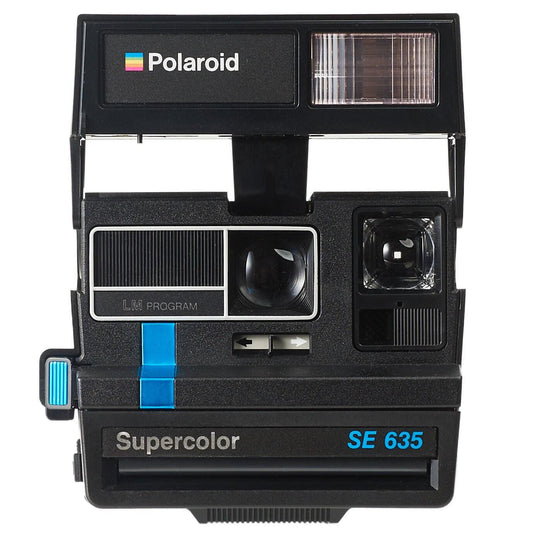 Polaroid supercolor 635 se, vintage polaroid camera, instant perfectly workoing camera, retro camera, gift for photographer, polaroid 600