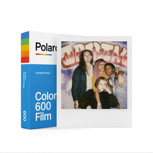 Polaroid Farb-Sofortbildfilm für Polaroid-Sofortbildkamera Typ 600 – weiße klassische Rahmen