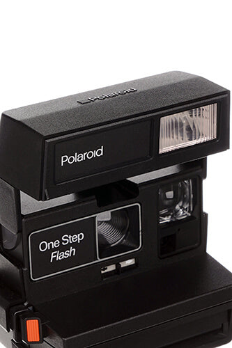 Vintage Polaroid One Step 600 Flash Instant Camera | 80s 90s Retro Film Camera | Classic Polaroid 600 Instant Photography
