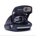 Кругла фотокамера для миттєвої зйомки Polaroid 600, Express 600, Vintage Blue, класична камера для миттєвої зйомки, ретро Polaroid 600, колекційна фотокамера для миттєвої зйомки