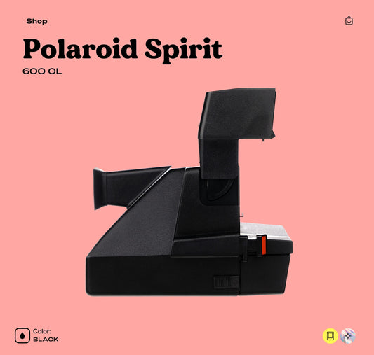 Polaroid rainbow 600 type, Vintage polaroid 600 cl spirit instant film camera 90s rainbow retro polaroid 600 type film camera