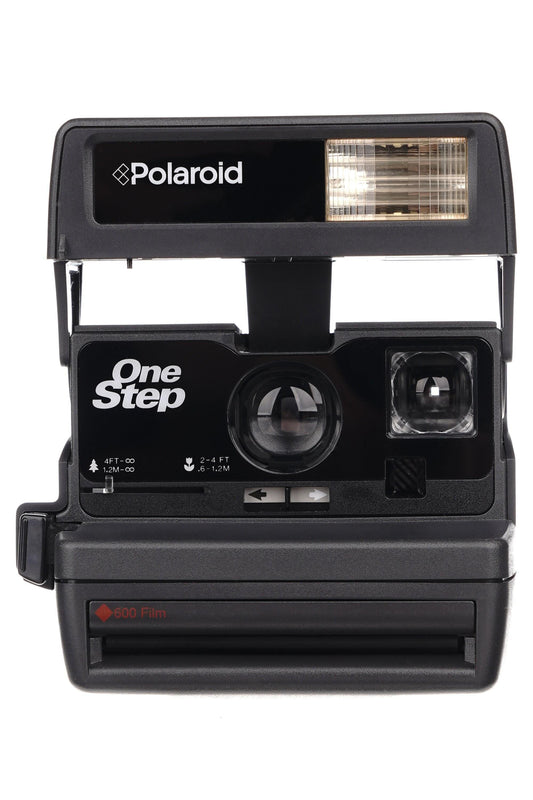 Polaroid one step original instant vintage camera - polaroid 600 type, retro photography, classic instant prints