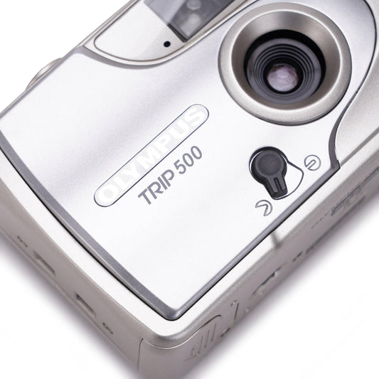 Olympus trip 500 vintage 35mm film camera – tested & working – point  shoot style – retro photography gift – beginner friendly