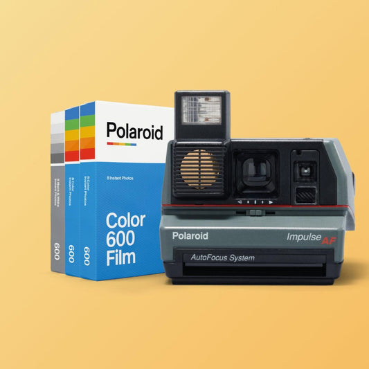 Polaroid 600 polaroid impulse autofocus af instant film camera polaroid 600 type