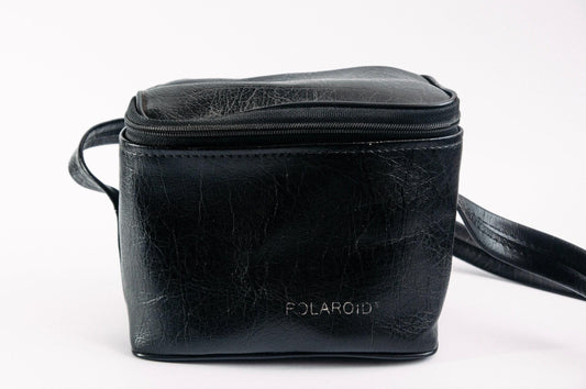 Leather bag for polaroid 600 camera - vintage style case for 600 type instant cameras, protective carrying case, photographer gift