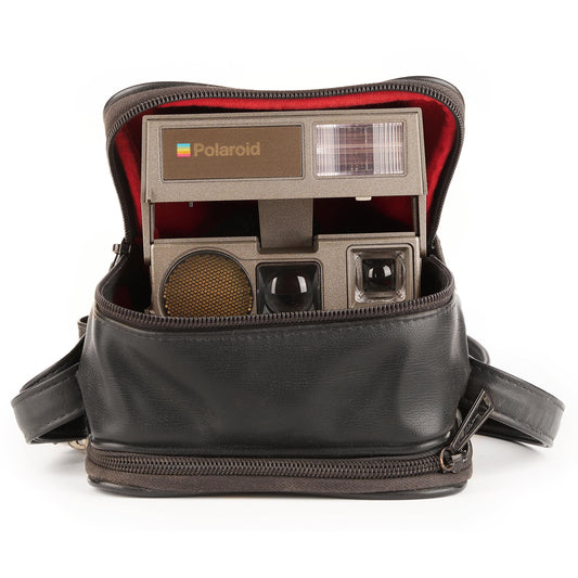 Polaroid camera leather bag for 600-type cameras bag only!