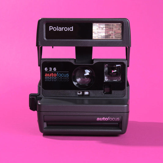Polaroid 636 Sofortbildkamera mit Autofokus – Perfektes Geschenk für Anfänger, benutzerfreundliche Vintage-Kamera, 600-Film-kompatibel