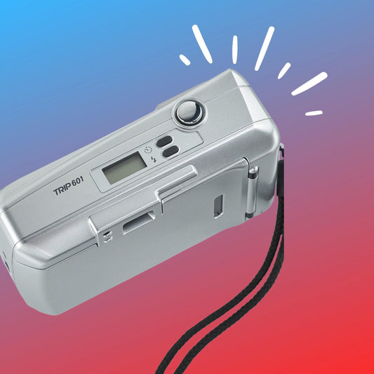 New! olympus trip 601 vintage film camera – fully functional & perfect for photography enthusiasts