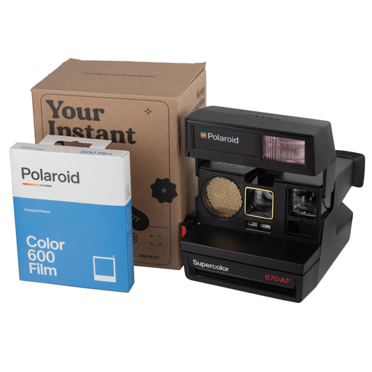 Polaroid 670 AF Instant Film Camera | Autofocus 600 Type Camera | Vintage Point  Shoot | Tested  Working | Retro Photography Gift