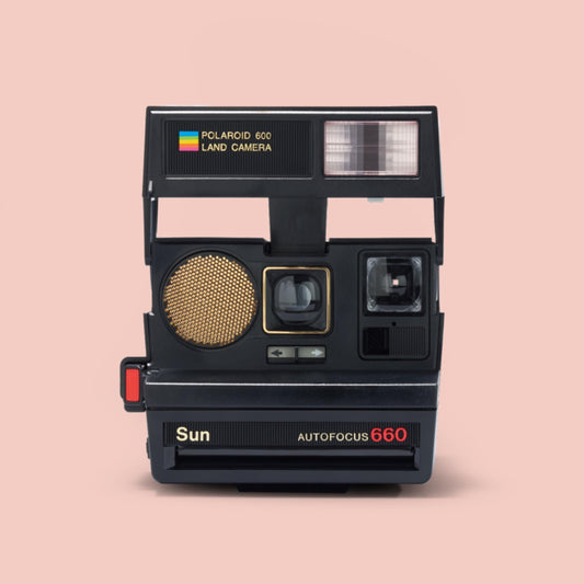Polaroid 660 sonar autofocus camera | vintage 600 type instant film camera | tested & working | retro polaroid birthday gift idea