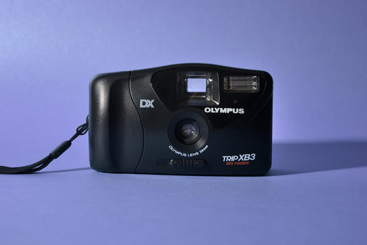 Olympus trip xb3 35mm compact film camera | vintage point shoot | tested & working | retro photography gift