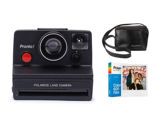 Vintage polaroid sx-70 & pronto - retro instant camera collection - perfect photographer's gift - classic polaroid charm