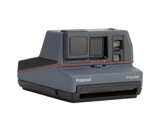 Polaroid impulse grey instant film vintage camera polaroid 600 type film  polaroid vintage camera
