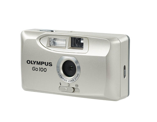 Olympus go 100 vintage camera, point and shot camera, working film camera,