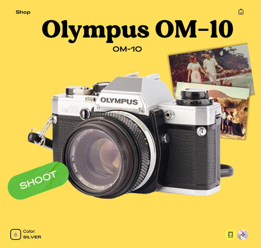 Olympus OM-10 35mm SLR Film Camera | Vintage Manual Camera | Tested  Working | Classic Analog Camera | Gift for Photographer