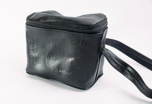 Leather bag for polaroid 600 camera - vintage style case for 600 type instant cameras, protective carrying case, photographer gift