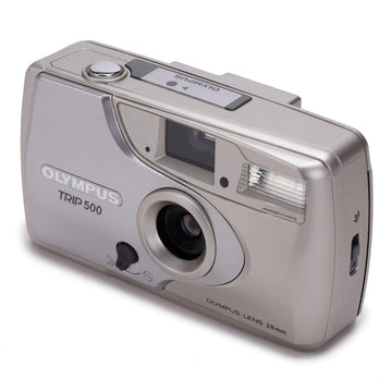 Olympus Trip 500 Vintage 35mm Film Camera – Перевірено та працює – Стиль «Наведи та знімай» – Подарунок для фотографій у стилі ретро – Для початківців