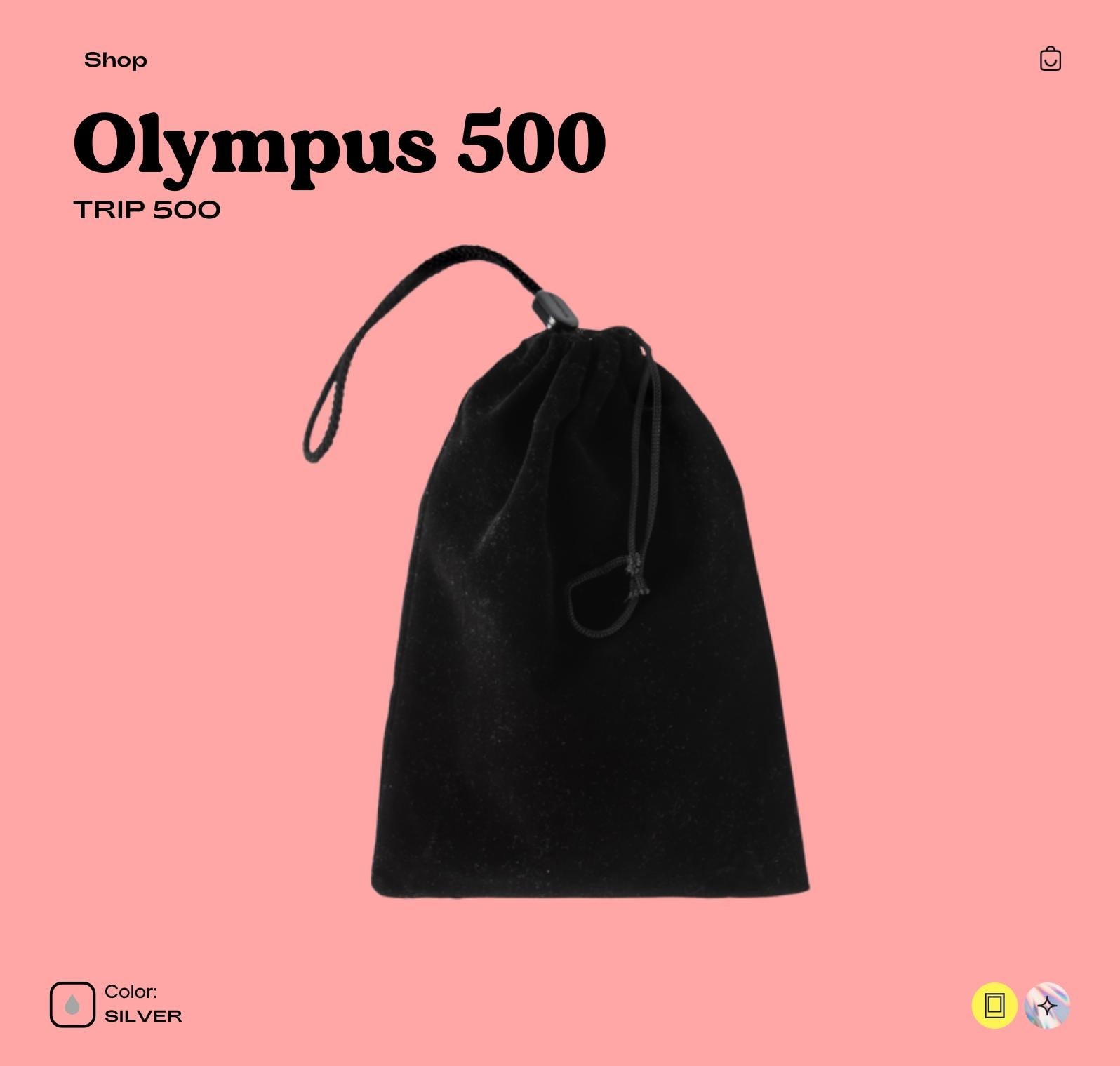 Olympus Trip 500 35mm Film Camera | Vintage Point and Shoot | Built-in Flash | Compact Film Camera for Beginners  Travel Photography - Vintage Polaroid Instant Cameras