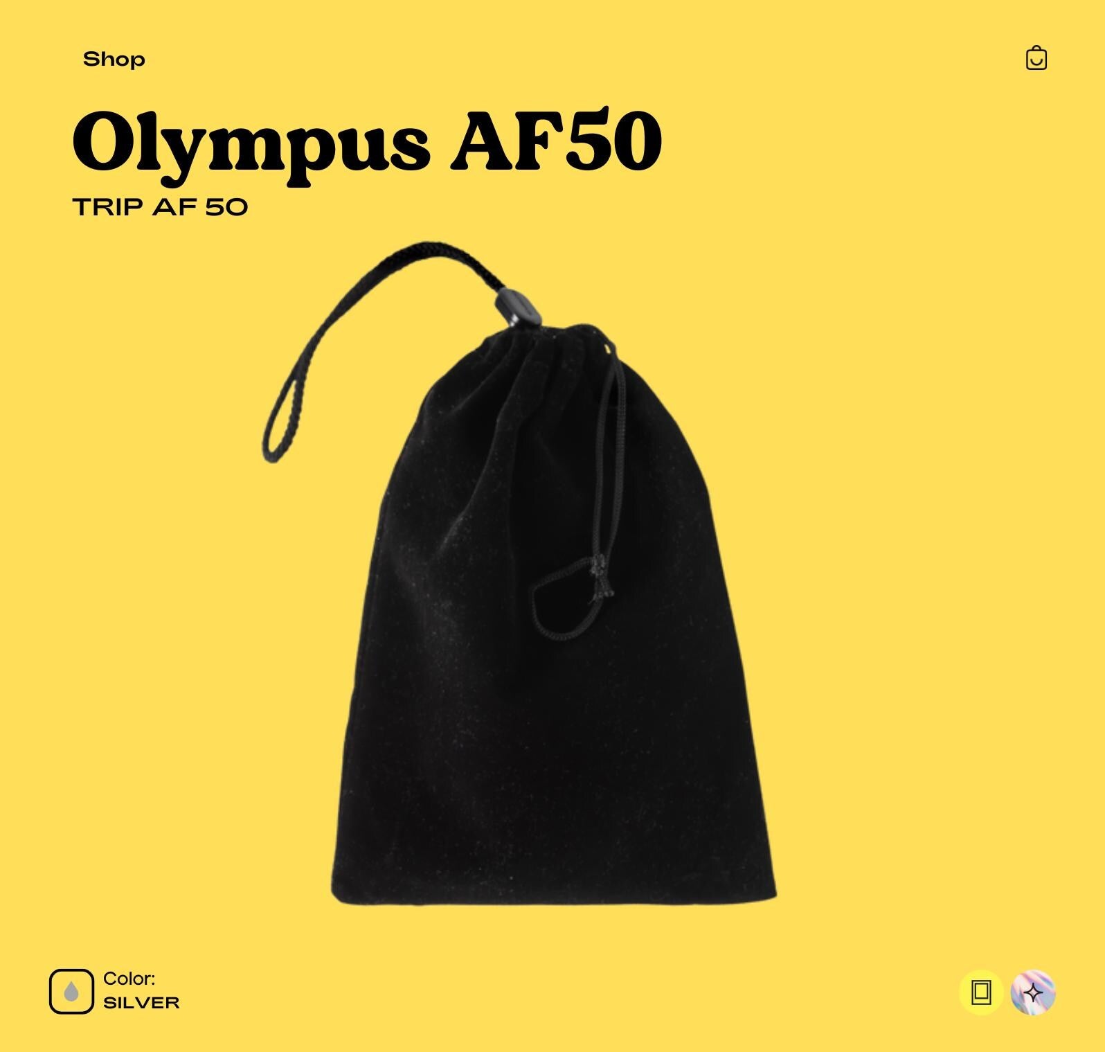 Olympus AF‑50 (Trip AF‑50) 35mm Film Camera | Compact Autofocus | Fully Tested  Working | Vintage Camera Gift - Vintage Polaroid Instant Cameras