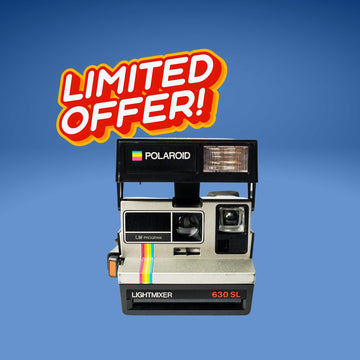Perfectly working polaroid camera, polaroid 630 sl lightmixer, vintage instant camera