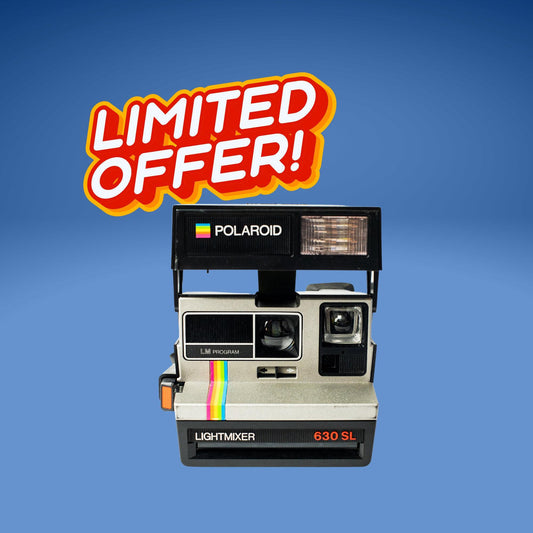 Perfectly working polaroid camera, polaroid 630 sl lightmixer, vintage instant camera