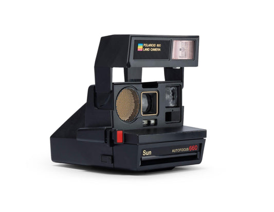 Polaroid 600 type land camera sonar autofocus 660 instant film analog camera vintage camera instant camera birthday gift vintage polaroid