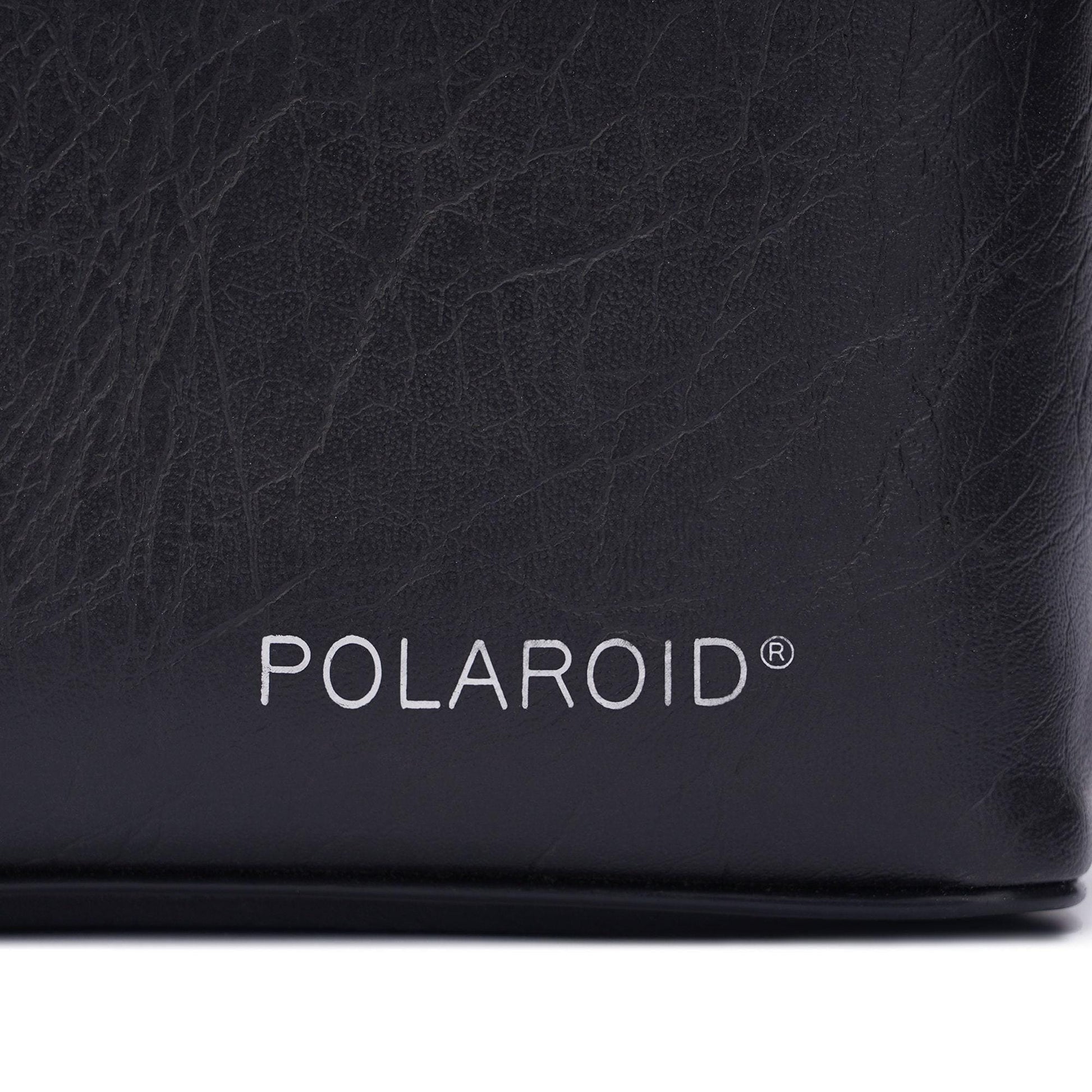 Polaroid instant camera bag - 600 camera bag - black leather case - vintage polaroid storage - durable & stylish protective camera bag - Vintage Polaroid Instant Cameras