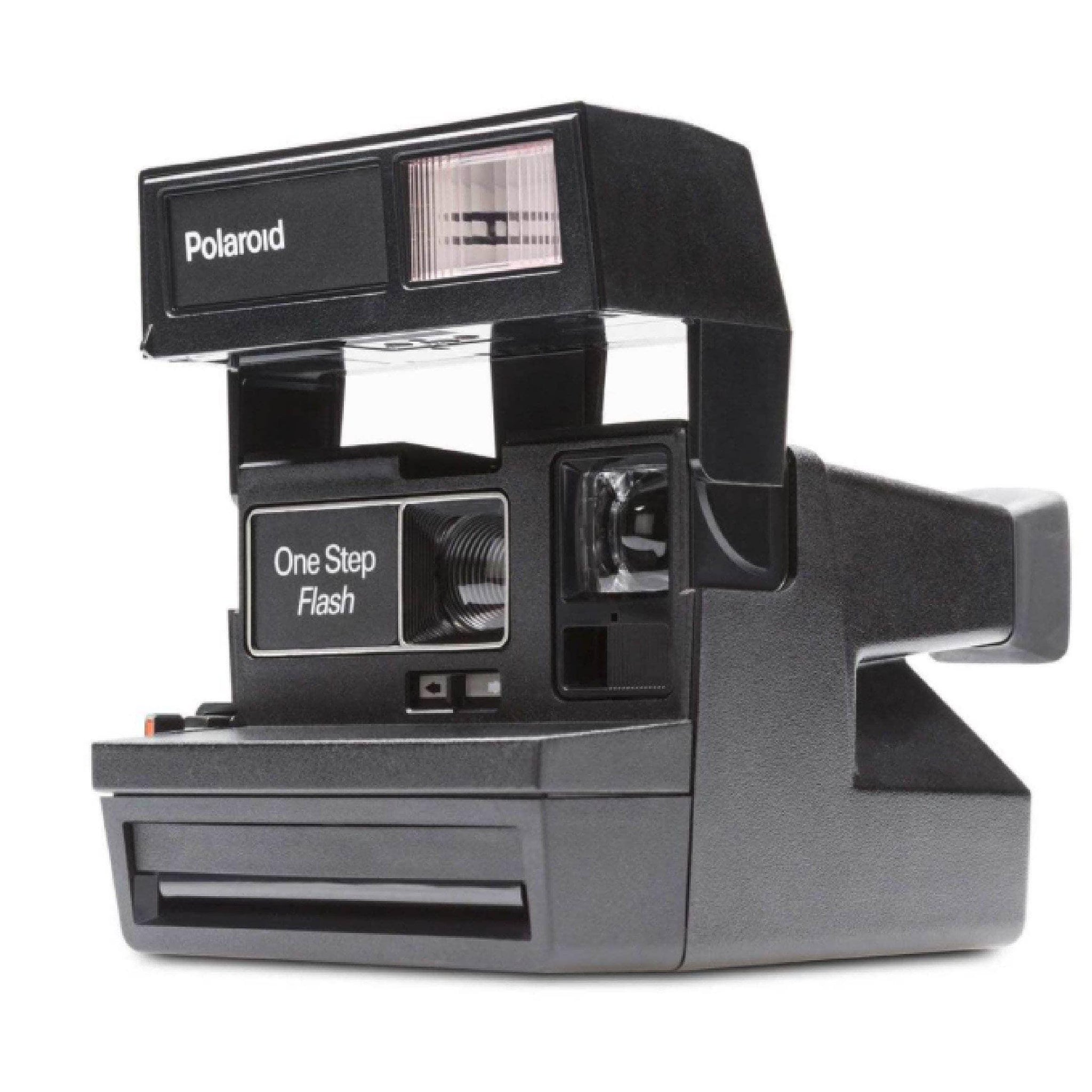 Polaroid onestep flash instant camera, vintage polaroid 600 series, fully refurbished, classic instant photography camera