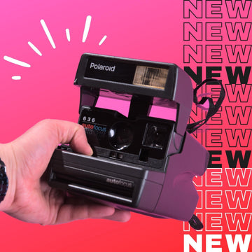 Polaroid 636 Sofortbildkamera mit Autofokus – Perfektes Geschenk für Anfänger, benutzerfreundliche Vintage-Kamera, 600-Film-kompatibel
