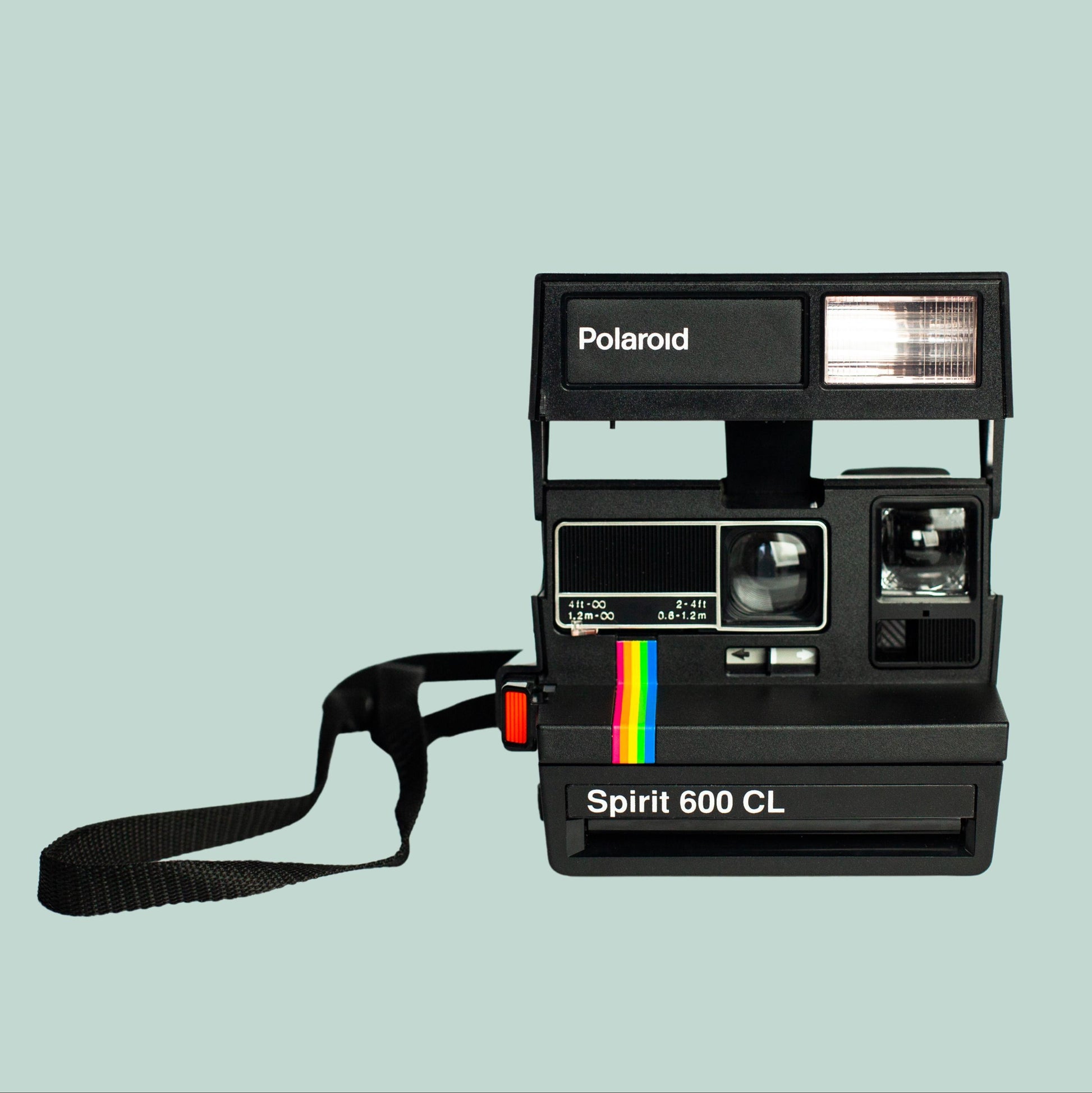 Custom polaroid onestep red stripe | vintage 600 instant film camera | point  shoot | retro photography gift | tested  working - Vintage Polaroid Instant Cameras