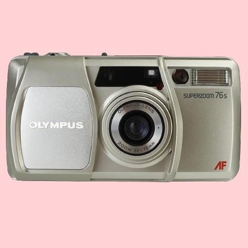 Olympus 76s 35mm zoom film camera | tested vintage point & shoot | classic analog compact camera for retro photography - Vintage Polaroid Instant Cameras