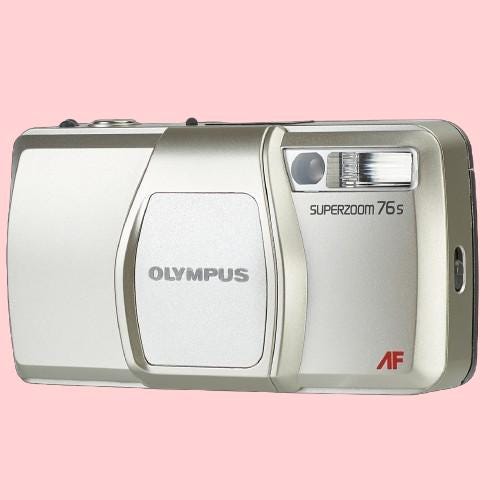 Olympus 76s 35mm zoom film camera | tested vintage point & shoot | classic analog compact camera for retro photography - Vintage Polaroid Instant Cameras