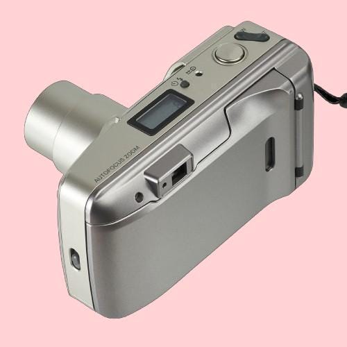 Olympus 76s 35mm zoom film camera | tested vintage point & shoot | classic analog compact camera for retro photography - Vintage Polaroid Instant Cameras