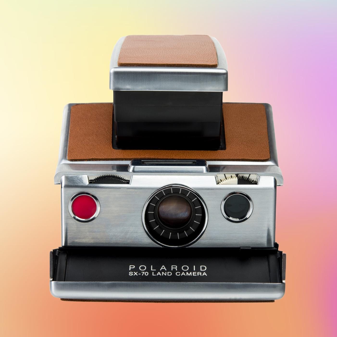 Refurbished Polaroid SX-70 Instant Film Camera  Bluetooth Glass Lens Upgraded PCB Works with SX-70  600 Film