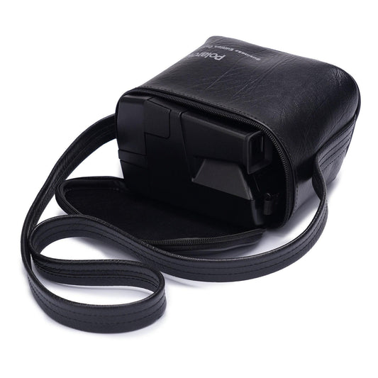 Leather bag for polaroid 600 camera - vintage style case for 600 type instant cameras, protective carrying case, photographer gift