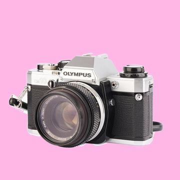 Olympus om-10 35mm slr film camera | vintage manual camera | tested  working | classic analog camera | gift for photographer