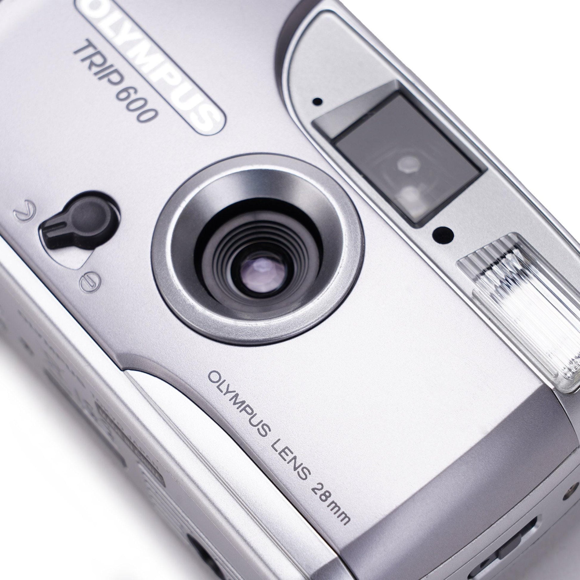 Olympus trip 600 film camera, vintage olympus 35mm camera, point and shoot, fixed focus, working film camera - Vintage Polaroid Instant Cameras