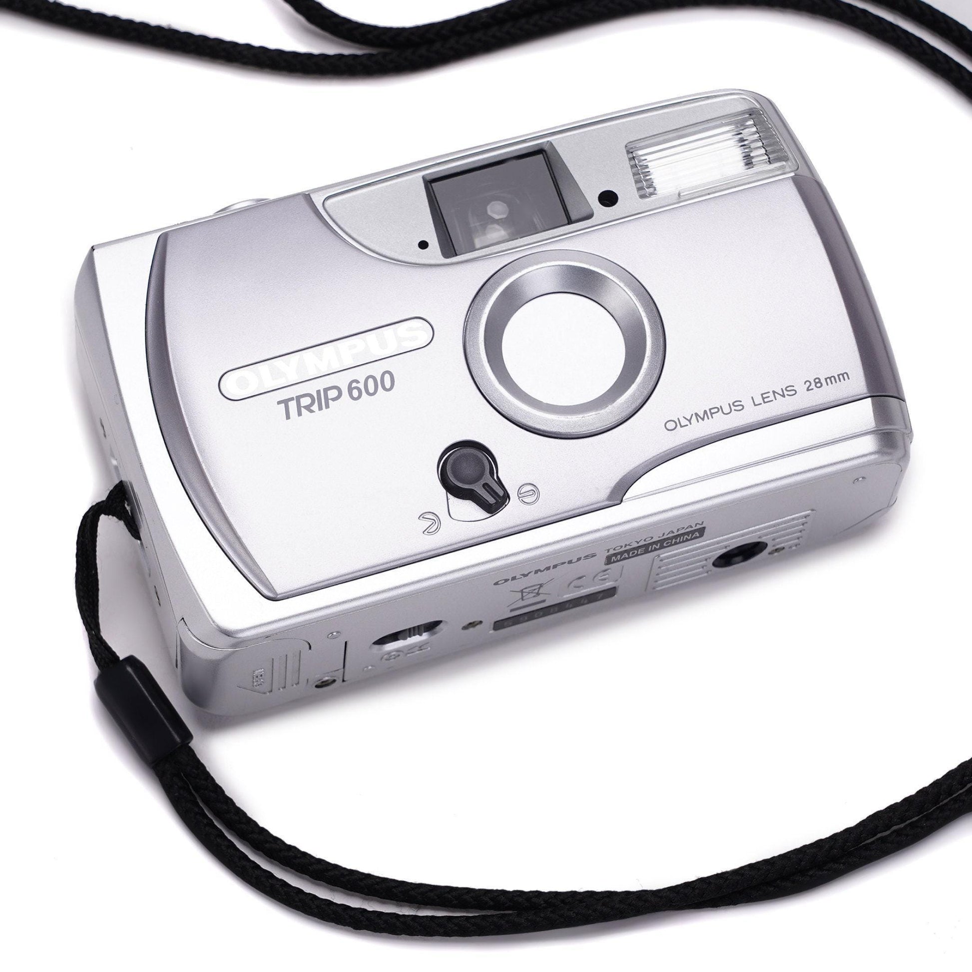 Olympus trip 600 film camera, vintage olympus 35mm camera, point and shoot, fixed focus, working film camera - Vintage Polaroid Instant Cameras