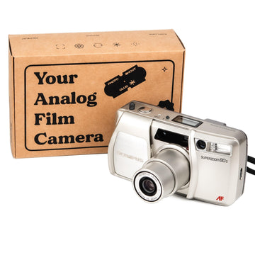 Custom camera, Olympus superzoom 80s, 35mm camera, point and shot camera, working film camera, vintage point & shoot,  35mm film camera - Vintage Polaroid Instant Cameras