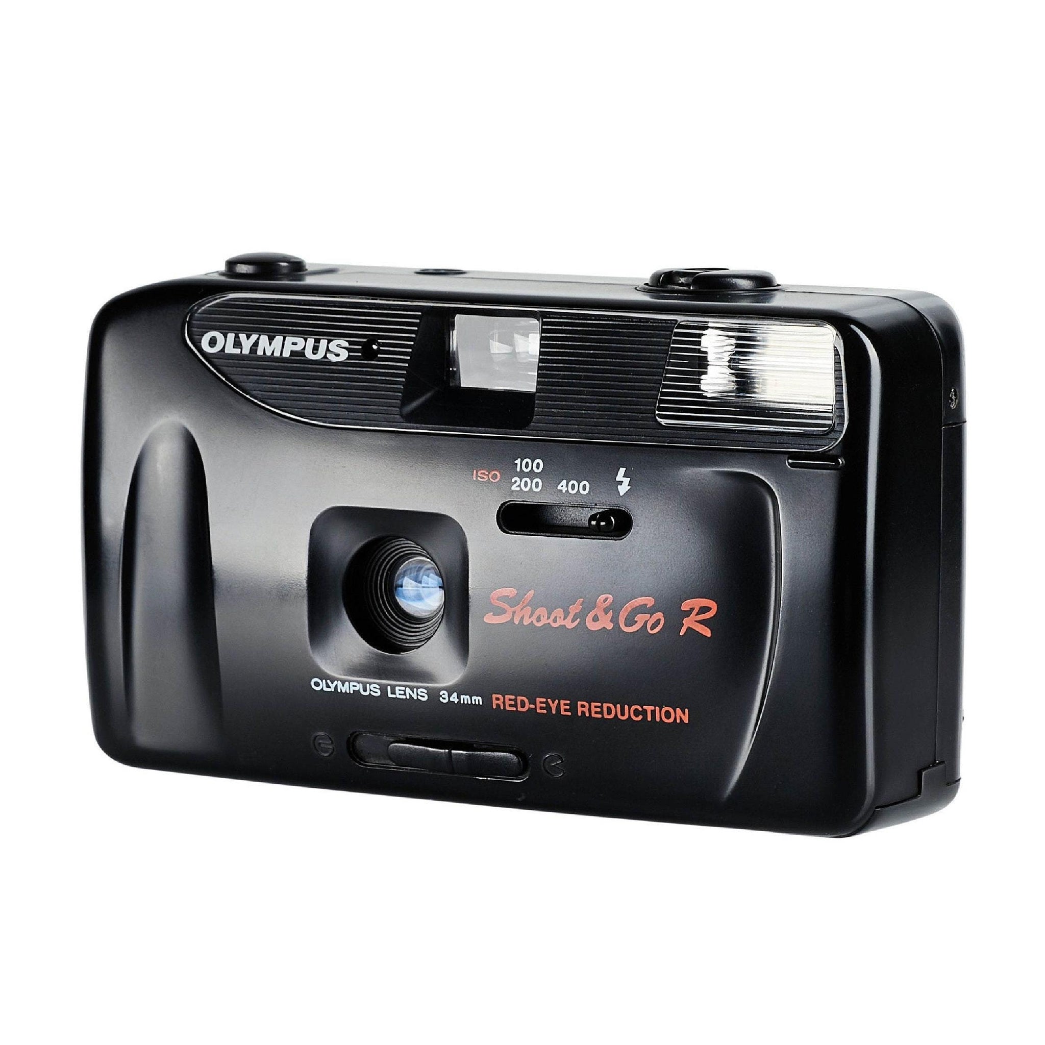 Custom camera, Olympus shoot and go, 35 mm film camera, compact point and shoot | tested  working | vintage camera gift | beginner friendly