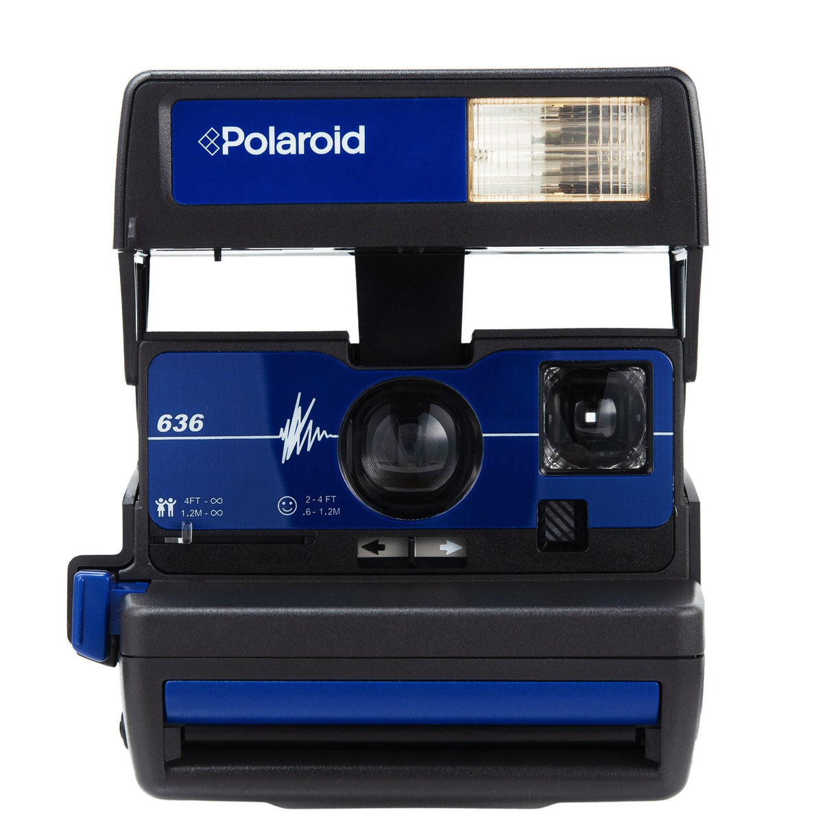 Custom camera, Polaroid 600 blue pulse 636 instant camera, vintage camera polaroid, instant camera, polaroid 600 type - Vintage Polaroid Instant Cameras