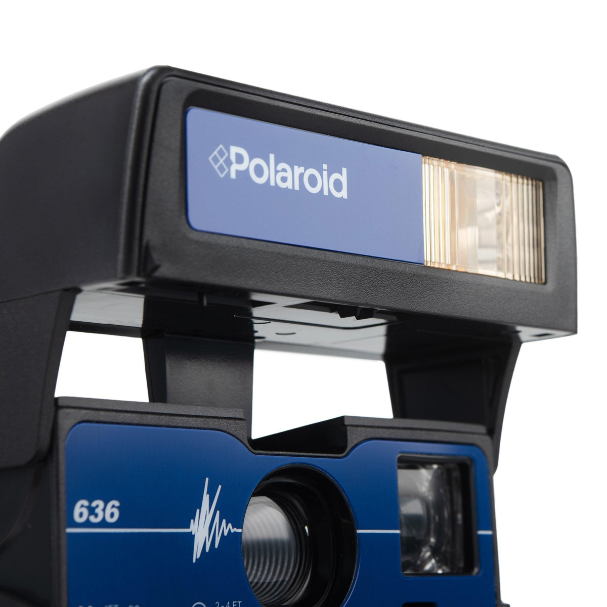 Custom camera, Polaroid 600 blue pulse 636 instant camera, vintage camera polaroid, instant camera, polaroid 600 type - Vintage Polaroid Instant Cameras