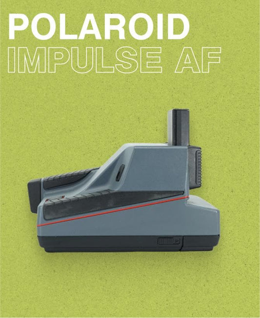 Polaroid Impulse AF — 600 Film, Grey Body, Autofocus, Built-In Flash, Tested & Ready to Shoot