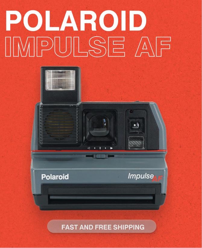 Polaroid Impulse AF: The Vintage Instant Camera That Still Captures Magic, Tested and Refublisher, Photographer gift