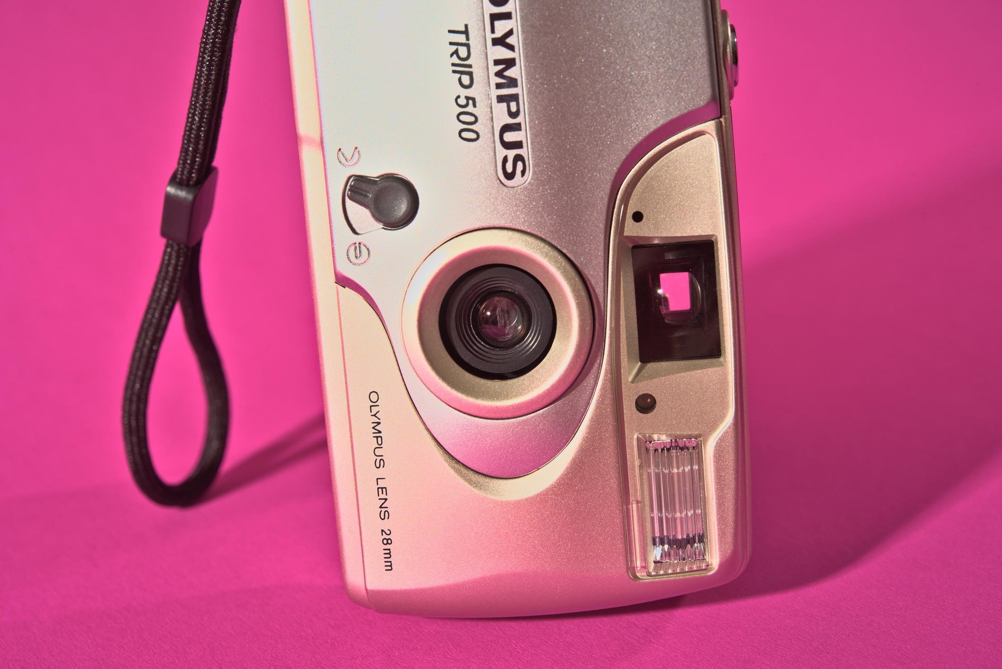 Olympus trip 500 35mm film camera with your text | compact point and shoot | tested  working | vintage camera gift | beginner friendly - Vintage Polaroid Instant Cameras