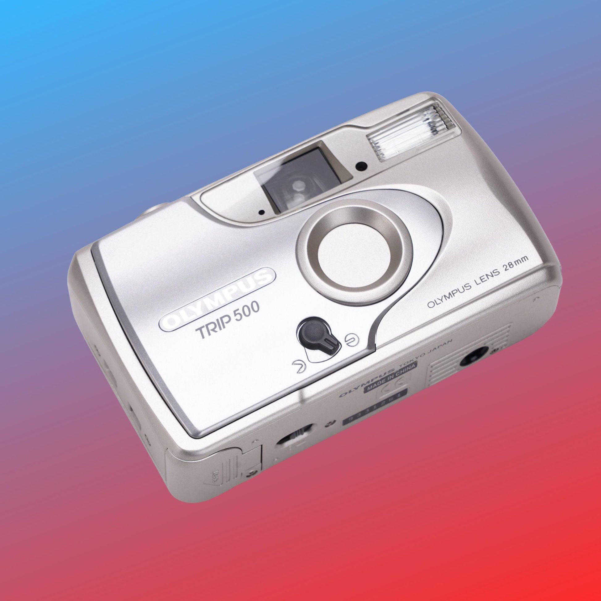 Custom camera, olympus trip 500 camera compact point and shoot, tested  working, vintage camera gift, beginner friendly - Vintage Polaroid Instant Cameras